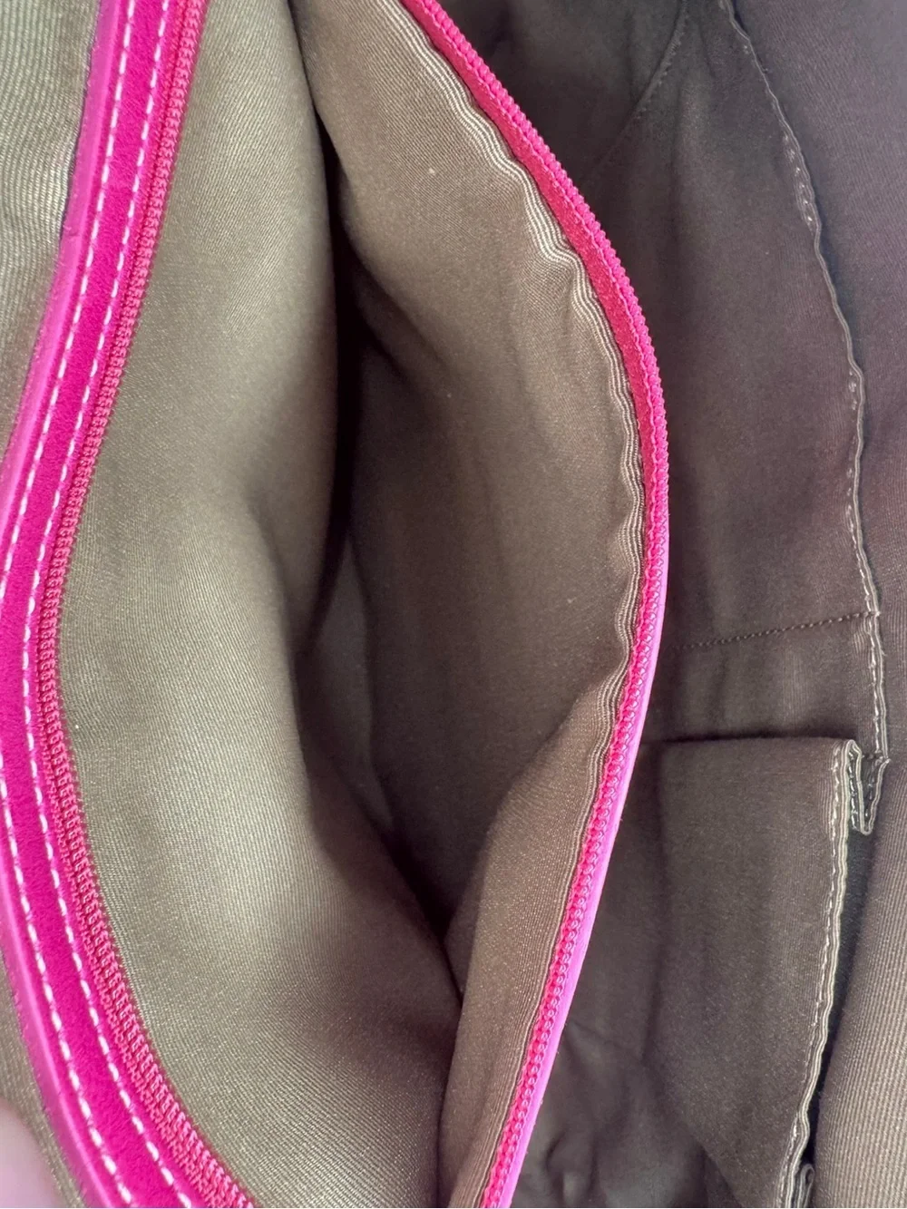 Coach 2004 Signature C Y2K Pink SoHo Hampton Flap Leather And Suede Bag